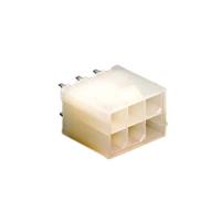 39290063 Molex Mini-Fit Jr Series Vertical Through Hole PCB Header, 6 Contact(s), 4.2 mm Pitch, 2 Row, Shrouded