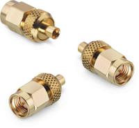 64403260111000 Wurth Elektronik Straight 50Ω Coaxial Adapter SMA Plug to MMCX Socket 6GHz