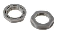 822-9795 RS PRO Grey Nylon 66 Cable Gland Locknut, M16 Thread, IP68