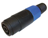 208-0627 RS PRO Panel Mount Loudspeaker Connector Socket, 4 Way, 20A, Solder Termination
