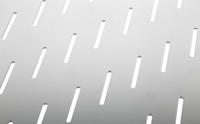 802-0273 RS PRO Grey Cantilever Shelf, 2U, 25kg Load, 483mm x 250mm
