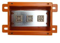 232-0526 RS PRO Orange Steel Junction Box, IP65, 200 x 150 x 100mm