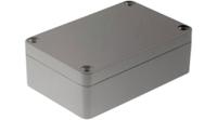 rnd-455-00402 RND RND 455 Series Light Grey Die Cast Aluminium Enclosure, IP65, Light Grey Lid, 98 x 64 x 34mm