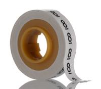 sdr-8-89208 3M SDR Adhesive Cable Markers, Pre-printed "8", SDR 8-89208