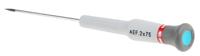 aef2x75 Facom Slotted  Screwdriver, 2 mm Tip, 75 mm Blade, 157 mm Overall
