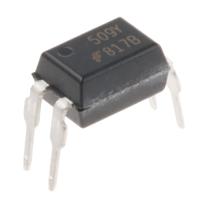 fod817b onsemi, FOD817B DC Input Transistor Output Optocoupler, Through Hole, 4-Pin MDIP