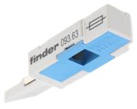 09363 Finder 6A Rail Mount Fuse Holder for 5 x 20mm Fuse, 1P, 250V ac