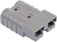 6319g1 Anderson Power Products, SB50 Series Male 2 Way Battery Connector, Cable Mount, 50A, 600 V