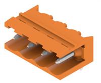 1146770000 Weidmuller, 5.08mm Pitch, OMNIMATE SL, 4 Way, Right Angle, Pluggable Terminal Block, Header, Through Hole, Solder