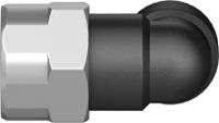 qslf-14-8-b Festo QS Series Elbow Threaded Adaptor, G 1/4 Female to Push In 8 mm, Threaded-to-Tube Connection Style, 153277