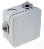 320-970-01 Spelsberg HP Series Polypropylene Junction Box, IP55, 75 x 75 x 42mm