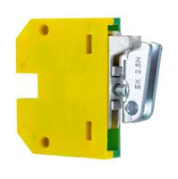 0474360000 Weidmuller 2-Way EK 2.5 Earth Terminal Block, 2.5mm², 26 → 12 AWG Wire, Screw Down, Nylon Housing, ATEX