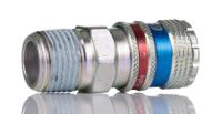 c103202155 CEJN Brass, Stainless Steel Male Pneumatic Quick Connect Coupling, R 1/2 Male Threaded
