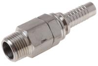 362-7103 RS PRO Hose Connector Hose Tail Adaptor, BSP 1/2in 1/2in ID, 20 bar