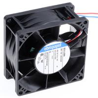 8214j2h4 ebm-papst 8200 J Series Axial Fan, 24 V dc, DC Operation, 222m³/h, 38W, 80 x 80 x 38mm