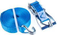 729-3013 RS PRO 9m Clawhook Ratchet Strap, 50mm Wide, 5000kg Breaking Strain