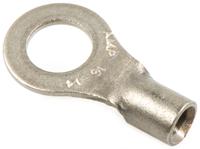 322335 TE Connectivity, STRATO-THERM Uninsulated Ring Terminal, M5 Stud Size, 1mm² to 2.6mm² Wire Size