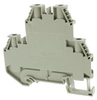 5850470550 Wieland 58.504.7055.0 WT 4 E Series Grey, Double-Level, Screw Termination, ATEX