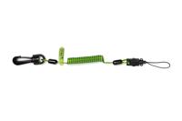 101371 Never Let Go 30cm → 95cm PU Outer/Stainless Steel Tool Lanyard Lanyard, 1kg Capacity