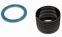 bvnv-m207 PMA Straight, Conduit Fitting, 17mm Nominal Size, M20, PA 6, Black IP68 rating