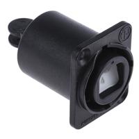 no4fdw-a Neutrik, opticalCON, LC, APC, PC Multimode, Single Mode Duplex Fibre Optic Connector, OM3 50/125, 9/125 Fibre Size,