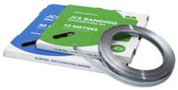 nbz10p JCS 1 Piece Mild Steel Hose Clip Banding