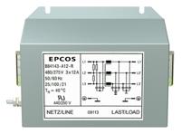 b84143a0012r000 EPCOS, B84143A*R000 12A 440 V ac 50 → 60Hz, Flange Mount EMC Filter, Screw 3 Phase