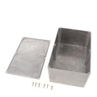 1590e Hammond 1590 Series Natural Die Cast Aluminium Enclosure, IP54, Natural Lid, 188 x 120 x 82mm