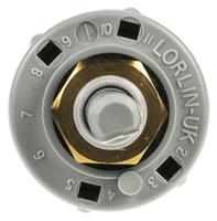 ck1036 Lorlin, 4 Position 3PST Rotary Switch, 150 mA@ 250 V ac, Solder Tab