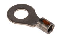 323683 TE Connectivity, STRATO-THERM Uninsulated Ring Terminal, M6 Stud Size, 2.6mm² to 6.6mm² Wire Size