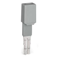 209-170 WAGO Grey Male Test Plug, 4 mm Connector, Plug-In Termination