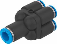 qsq-8-6 Festo QSQ Series Double Y Tube-to-Tube Adaptor Push In 8 mm, Push In 6 mm to Push In 6 mm, 153210