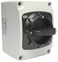 scodp404rs Craig & Derricott 4P Pole Isolator Switch - 40A Maximum Current, 18.5kW Power Rating, IP65