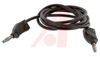 bu-2929-m-39-0 Mueller Electric, 20A, 3kV, Black, 1m Lead Length
