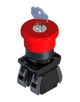 102-722 RS PRO Push Button Switch, Latching, Panel Mount, 22.5mm Cutout, 1NO+1NC, IP20, IP65