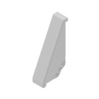 3842548866 Bosch Rexroth Angular Cover Cap, Connecting Component, Strut Profile 45 mm, Groove Size 10mm