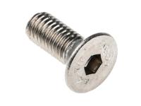 304-4845 RS PRO Stainless Steel Hex Socket Countersunk Screw, ISO 10642, M8 x 20mm