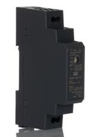 ddr-15l-12 MEAN WELL DDR-15 DC-DC Converter, 12V dc/ 1.25A Output, 15W, DIN Rail Mount, +85°C Max Temp -40°C Min Temp