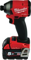 m18oneid2-502x Milwaukee M18ONEID2-502X - Cordless 18V Impact Driver with 1 x 5Ah Batteries