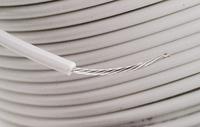 3050-wh005 Alpha Wire Hook-up Wire PVC Series White 0.23 mm² Harsh Environment Wire, 24 AWG, 7/0.20 mm, 30m, PVC Insulation, 3050