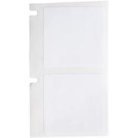 m6-19-423 Brady B-423 Black on White Cable Labels, 25.40 mm Width, 25.40mm Label Length, 25.4mm Label Width
