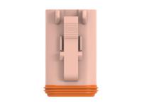 dt06-6s-te09 TE Connectivity, DT06-6S Automotive Connector Socket Brown Cable 6 Way, Cable Termination DT06-6S-TE09