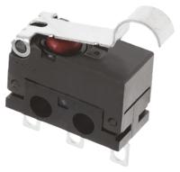 d2fd-01l30-1h Omron Simulated Roller Lever Micro Switch, Solder Lug Terminal, 100 mA @ 30 V dc, SP-CO, IP6X