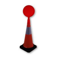 221-7872 RS PRO Weighted Orange 75 cm Polyethylene Traffic Cone