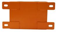 232-0526 RS PRO Orange Steel Junction Box, IP65, 200 x 150 x 100mm