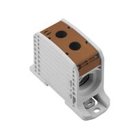 2502780000 Weidmüller WPD Series Brown, 185mm², 1-Level, Screw Termination, ATEX, IECEx