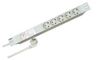930504014 Kopp 2m 5 Socket Type F - German Schuko Extension Lead, 250 V ac