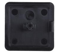 767-5507 RS PRO Black End Cap, 30 x 30 mm Strut Profile, 6mm Groove