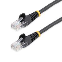 45pat7mbk StarTech.com, 7m Cat5e, Black RJ45 to Male RJ45 Male, U/UTP Unshielded, Terminated PVC Sheath