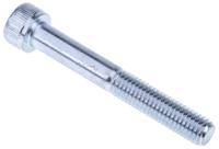 483-9515 RS PRO Bright Zinc Plated Steel Hex Socket Cap Screw, DIN 912, M8 x 60mm